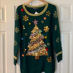 Sweater—Ugly Christmas, size L, NWT